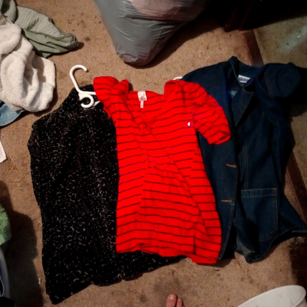 3lot women size small /medium shirt and jacket